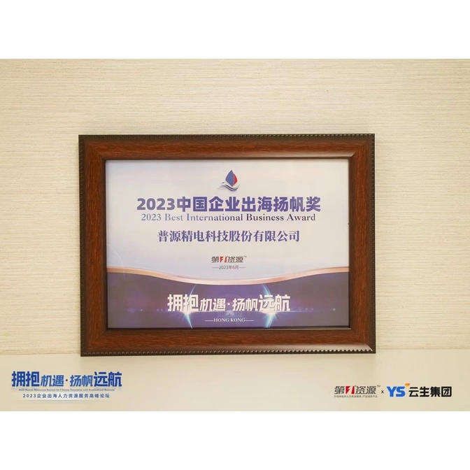中国企业出海扬帆奖
